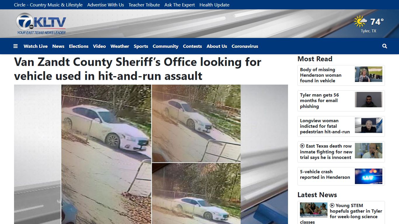 Van Zandt County Sheriff’s Office looking for vehicle used ...